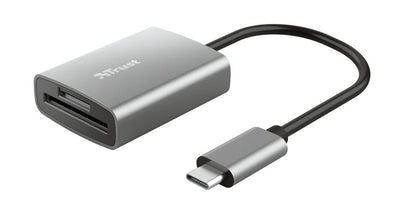 Trust 24136 lettore di schede USB 3.2 Gen 1 (3.1 Gen 1) Type-C Alluminio [24136]