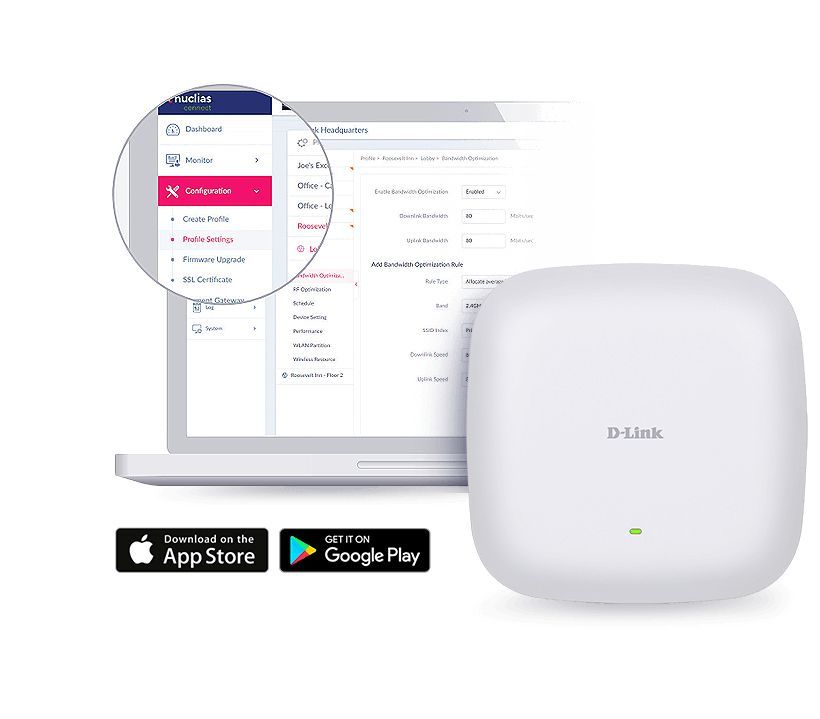 D-Link DAP-X2850 punto accesso WLAN 3600 Mbit/s Bianco Supporto Power over Ethernet (PoE) [DAP-X2850]