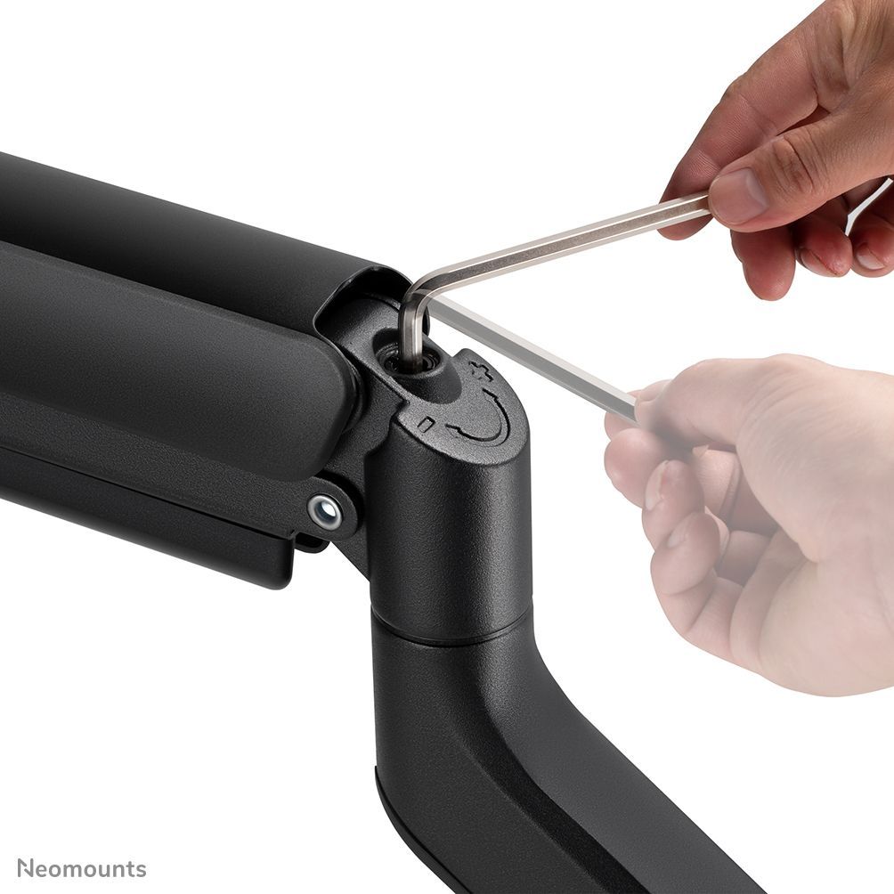 Neomounts DS70-450BL1 Braccio per monitor 17-42" - molla a gas - Topfix - 180-stop [DS70-450BL1]