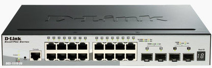 D-Link DGS-1510-20/E switch di rete Gestito L2/L3 Gigabit Ethernet (10/100/1000) 1U Grigio [DGS-1510-20]