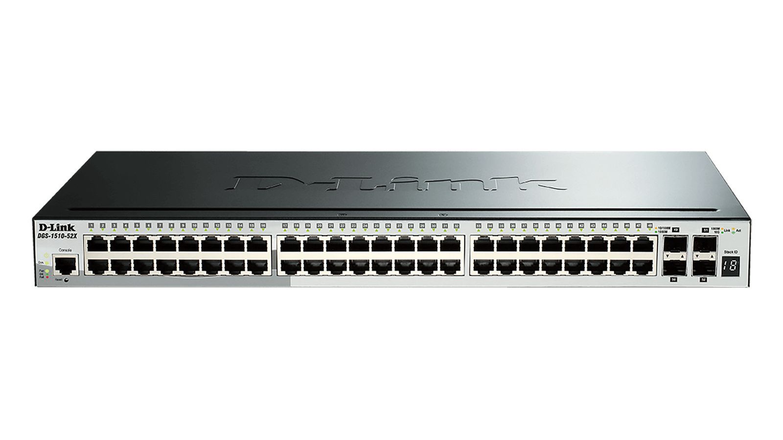 D-Link DGS-1510-20/E switch di rete Gestito L2/L3 Gigabit Ethernet (10/100/1000) 1U Grigio [DGS-1510-20]