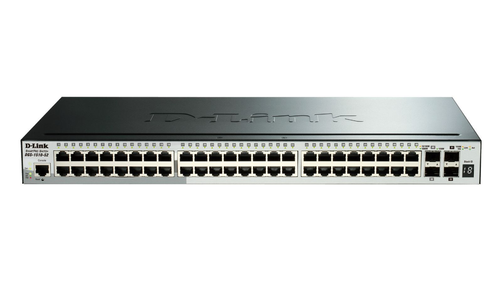 D-Link DGS-1510-20/E switch di rete Gestito L2/L3 Gigabit Ethernet (10/100/1000) 1U Grigio [DGS-1510-20]