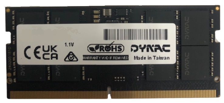 DYNAC DD5S560032G/S memoria 32 GB 1 x 32 GB DDR5 5600 MHz [DD5S560032G/S]