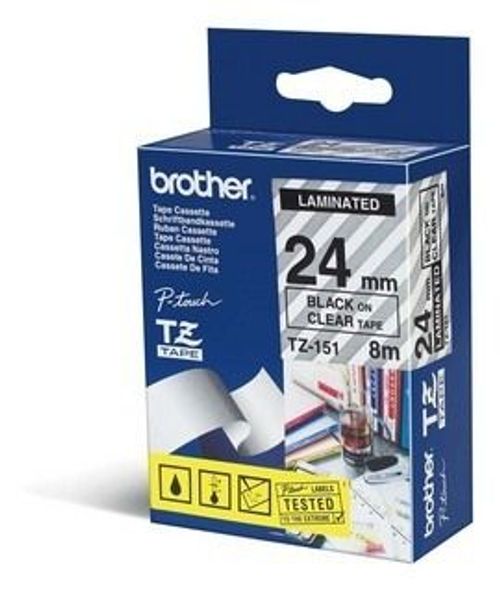 Brother Nastro per etichettatura 24mm [TZE151]