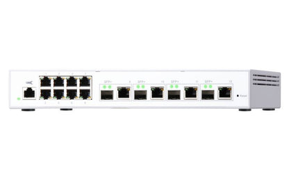 QNAP QSW-M408-4C switch di rete Gestito L2 Gigabit Ethernet (10/100/1000) Bianco [QSW-M408-4C]