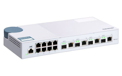 QNAP QSW-M408-4C switch di rete Gestito L2 Gigabit Ethernet (10/100/1000) Bianco [QSW-M408-4C]