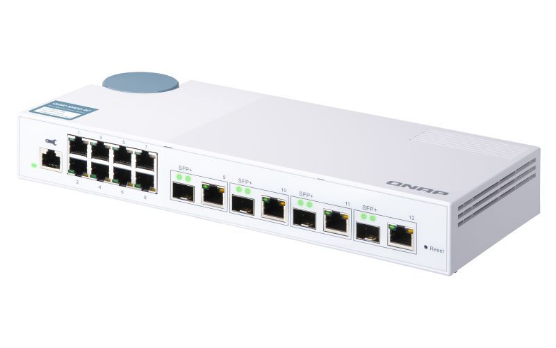 QNAP QSW-M408-4C switch di rete Gestito L2 Gigabit Ethernet (10/100/1000) Bianco [QSW-M408-4C]