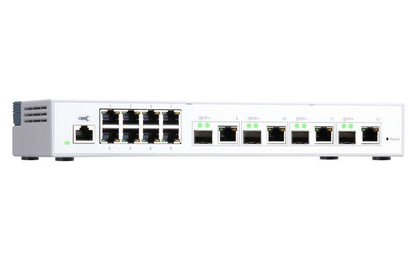 QNAP QSW-M408-4C switch di rete Gestito L2 Gigabit Ethernet (10/100/1000) Bianco [QSW-M408-4C]