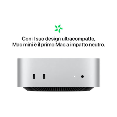 APPLE MAC MINI APPLE M4 CHIP WITH 10CORE CPU AND 10CORE GPU 16GB 512GB SSD [MU9E3T/A]
