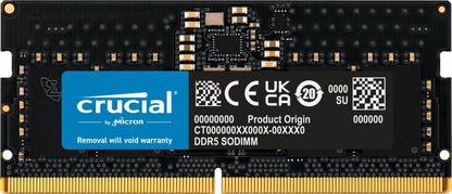 Crucial CT8G48C40S5 memoria 8 GB 1 x 8 GB DDR5 4800 MHz [CT8G48C40S5]