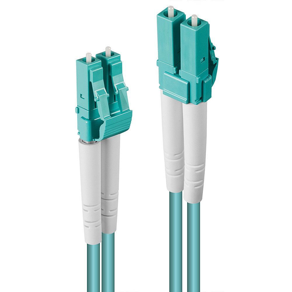 Lindy 46371 cavo a fibre ottiche 2 m LC OM3 Verde [LINDY46371]