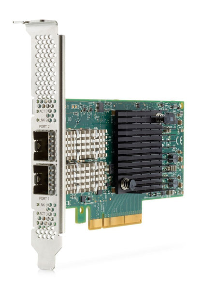 HPE Ethernet 10/25Gb 2-port SFP28 MCX4121A-ACUT Interno Ethernet / Fiber 25000 Mbit/s [817753-B21]