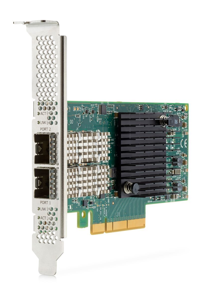 HPE Ethernet 10/25Gb 2-port SFP28 MCX4121A-ACUT Interno Ethernet / Fiber 25000 Mbit/s [817753-B21]