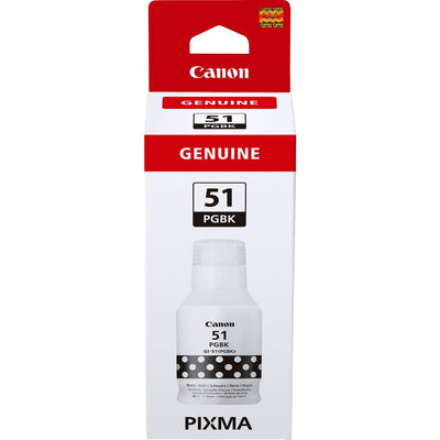 Canon GI-51PGBK, Resa elevata, Flacone d'inchiostro, Nero [4529C001]