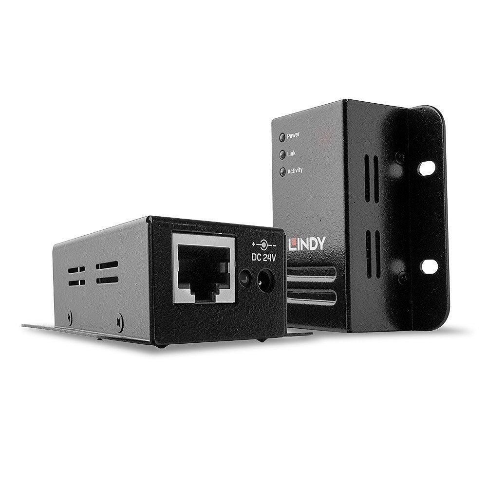 Lindy 42680 moltiplicatore di rete Ricevitore e trasmettitore di rete Nero [LINDY42680]