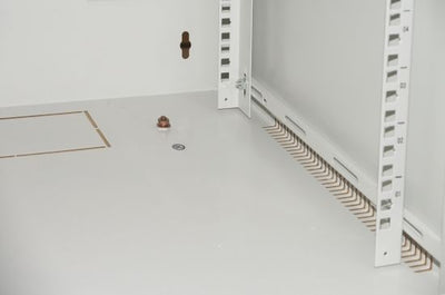 LINK Armadio Rack 19" 12 Unita' Da Muro Per Reti (A)620 X (L)540 X (P) 450 Mm Colore Grigio Porta Vetro [LK1912UG]