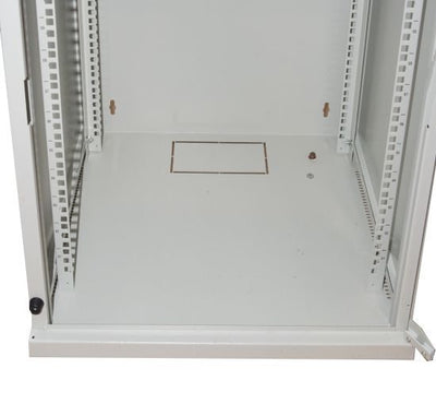LINK Armadio Rack 19" 12 Unita' Da Muro Per Reti (A)620 X (L)540 X (P) 450 Mm Colore Grigio Porta Vetro [LK1912UG]