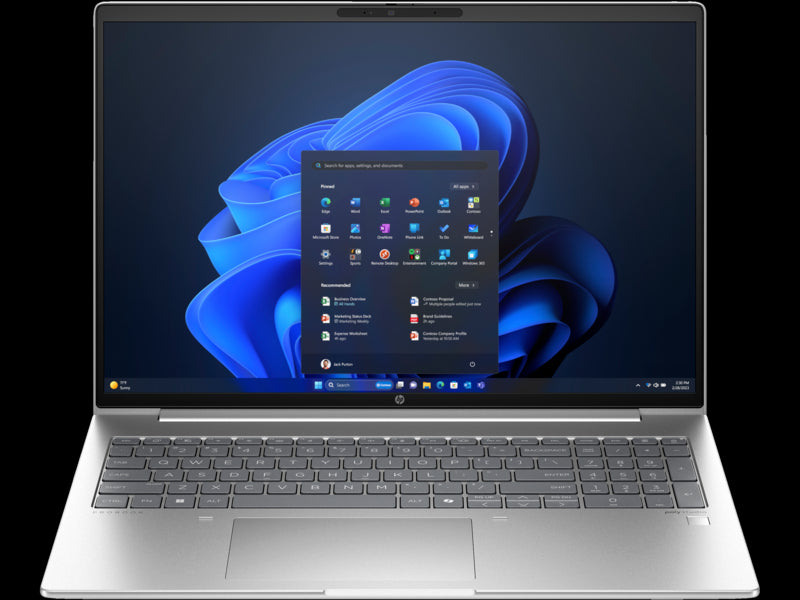 HP ProBook 460 G11 Intel Core Ultra 5 125U Computer portatile 40,6 cm (16") WUXGA 8 GB DDR5-SDRAM 256 GB SSD Wi-Fi 6E (802.11ax) Windows 11 Pro Argento [9Y7B2ET#ABZ]