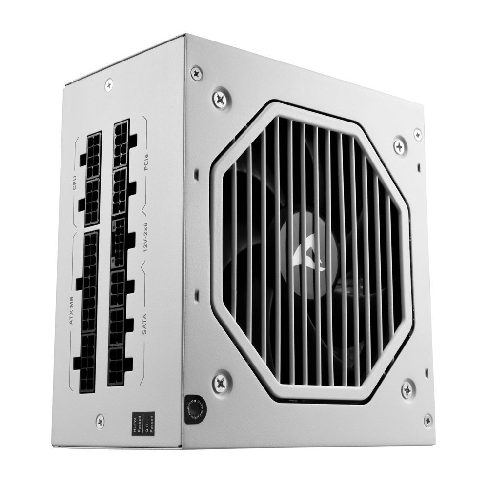 Sharkoon Rebel P20 alimentatore per computer 750 W 24-pin ATX ATX Bianco [REBELP20750WWHITE]