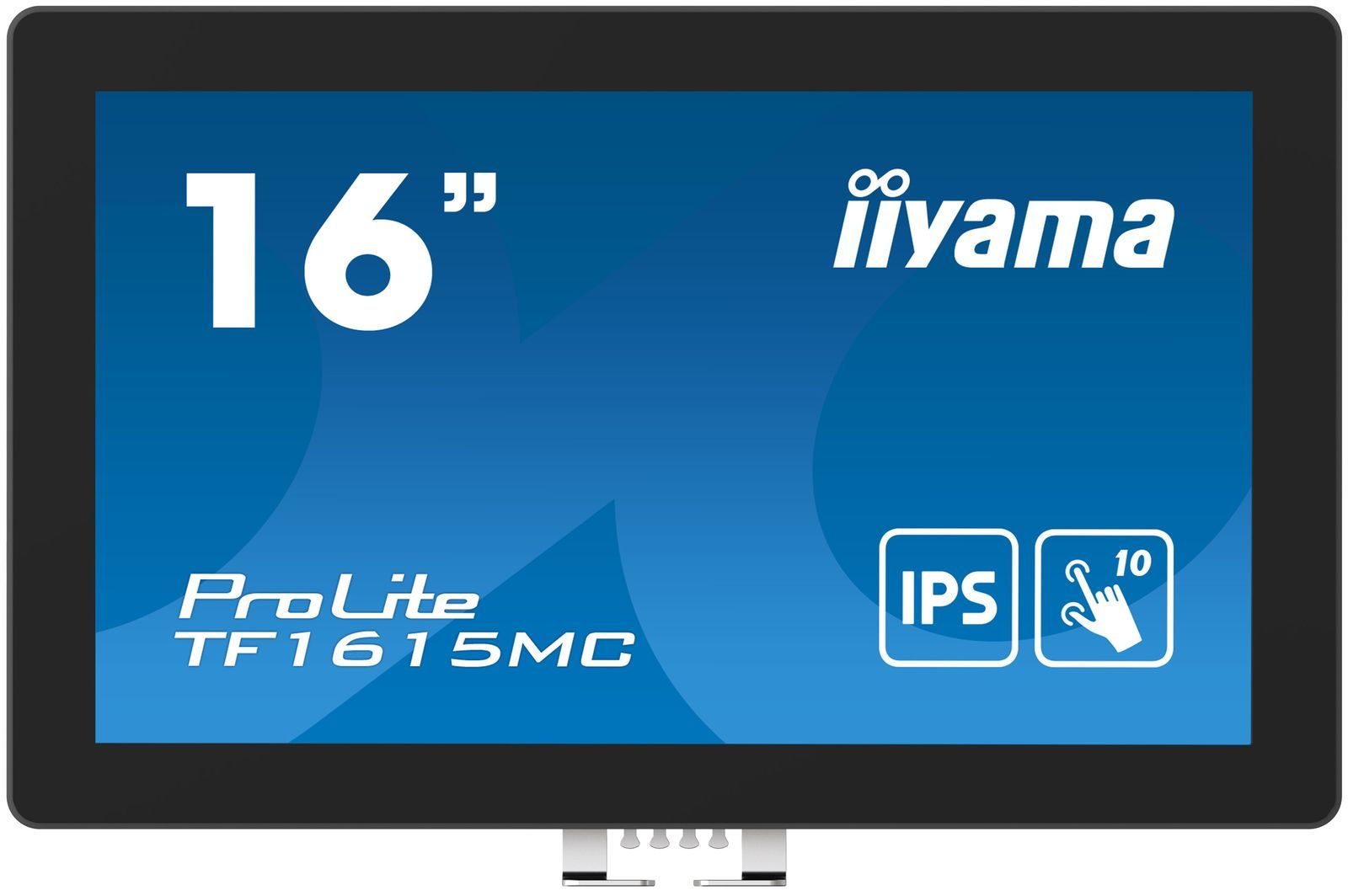 iiyama ProLite TF1615MC-B1 Monitor PC 39,6 cm (15.6") 1920 x 1080 Pixel Full HD Touch screen Nero [TF1615MC-B1]