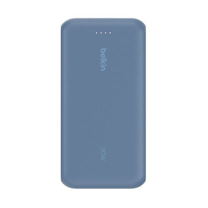 20K PD30W INTEGRATED USB-C CABLE POWER BANK, BLUE [BPB024HQBL]