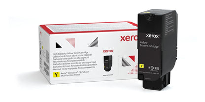 Xerox Cartuccia toner Giallo a Alta capacità da 16000 Pagine per Stampante multifunzione a colori  VersaLink C625 (006R04639) [006R04639]
