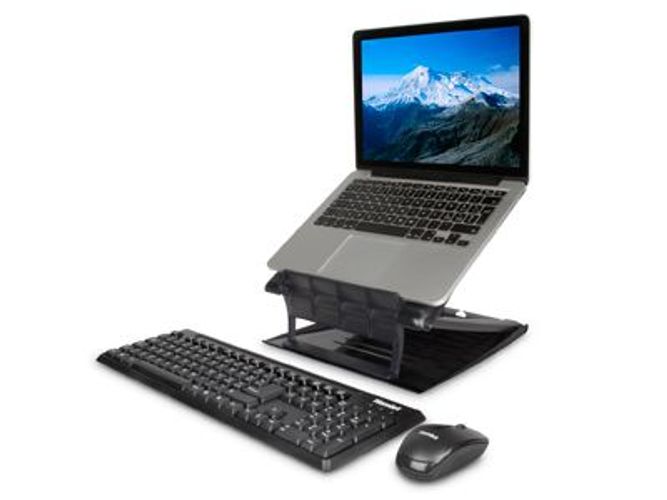 Hamlet Tiramisù Notebook Stand. Supporto universale per Notebook con Tastiera e Mouse Senza Fili [XTMS100KMW]