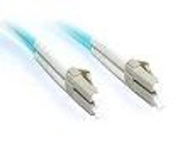 Patchcord Duplex LC/LC MM OM3 mt.5 Aqua [HL-LCLC5-OM3]
