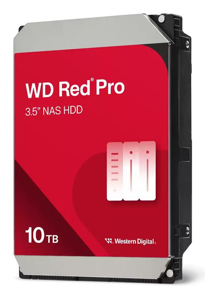 Western Digital Red Pro disco rigido interno 10 TB 7200 Giri/min 512 MB 3.5" Serial ATA III [WD103KFBX]