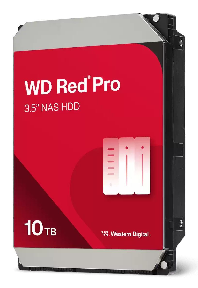 Western Digital Red Pro disco rigido interno 10 TB 7200 Giri/min 512 MB 3.5" Serial ATA III [WD103KFBX]