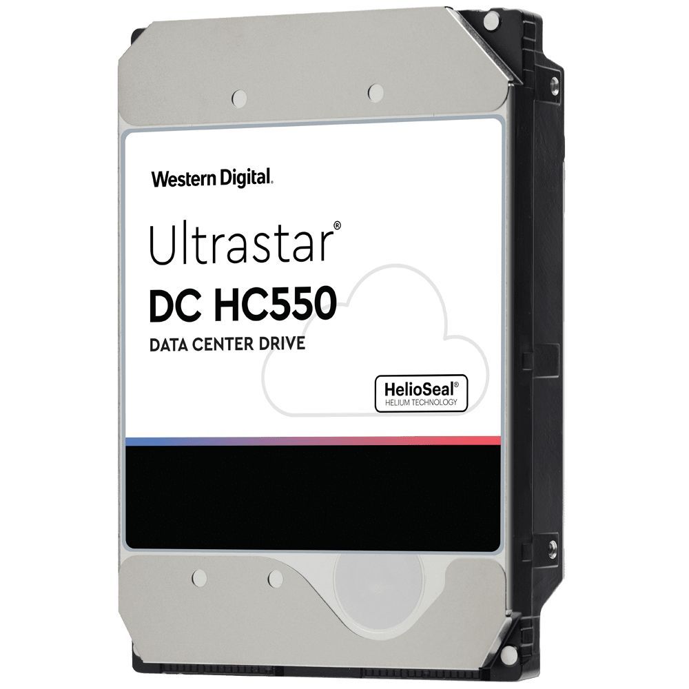Western Digital Ultrastar DC HC550 disco rigido interno 16 TB 7200 Giri/min 512 MB 3.5" SAS [0F38357]