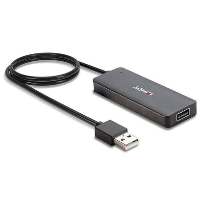 Lindy 42986 hub di interfaccia USB 2.0 480 Mbit/s Nero [LINDY42986]