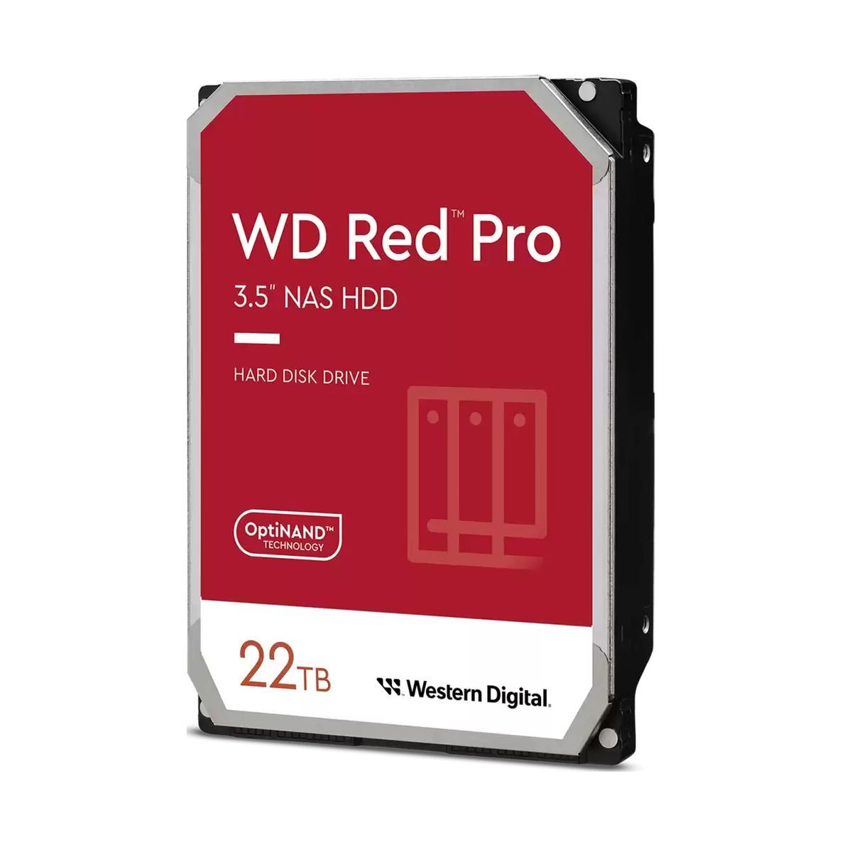 Western Digital Red Pro disco rigido interno 22 TB 7200 Giri/min 512 MB 3.5" Serial ATA III [WD221KFGX]