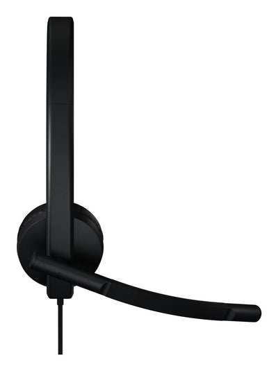 Logitech H570E Auricolare Cablato A Padiglione Ufficio USB tipo A Nero [981-001430]