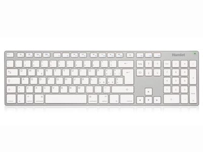 Hamlet XKKITA-MCU tastiera USB QWERTY Bianco [XKKITA-MCU]