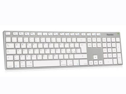 Hamlet XKKITA-MCU tastiera USB QWERTY Bianco [XKKITA-MCU]