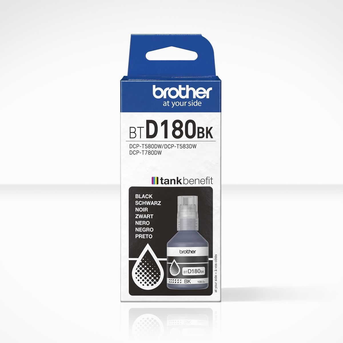 Brother BTD180BK ricarica di inchiostro per stampante Originale [BTD180BK]