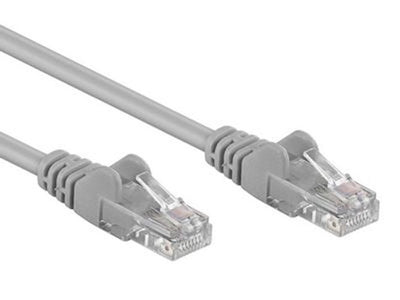 Hamlet Cavo di rete Ethernet Plug&Play categoria 5E UTP 3 metri con connettori RJ45 maschio-maschio [HCB30UTP5E]