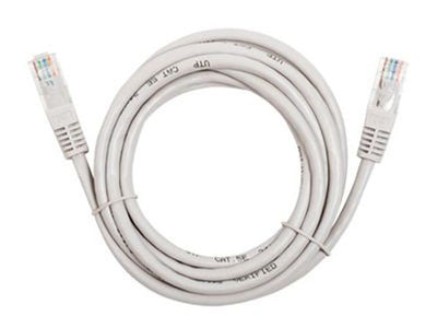 Hamlet Cavo di rete Ethernet Plug&Play categoria 5E UTP 3 metri con connettori RJ45 maschio-maschio [HCB30UTP5E]