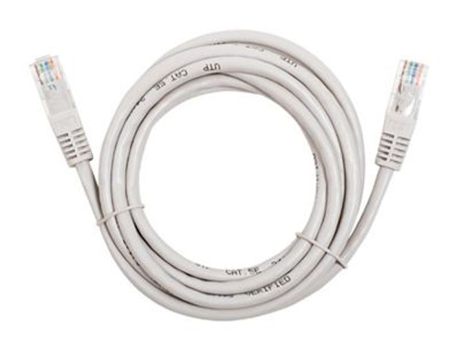 Hamlet Cavo di rete Ethernet Plug&Play categoria 5E UTP 3 metri con connettori RJ45 maschio-maschio [HCB30UTP5E]