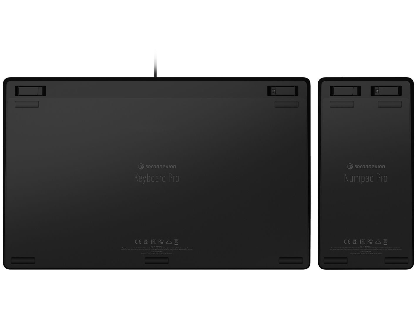 3Dconnexion Keyboard Pro tastiera Ufficio USB + Bluetooth Italiano Nero [3DX-700095]