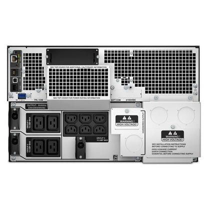 APC Smart-UPS On-Line gruppo di continuità (UPS) Doppia conversione (online) 8 kVA 8000 W 10 presa(e) AC [SRT8KRMXLI]