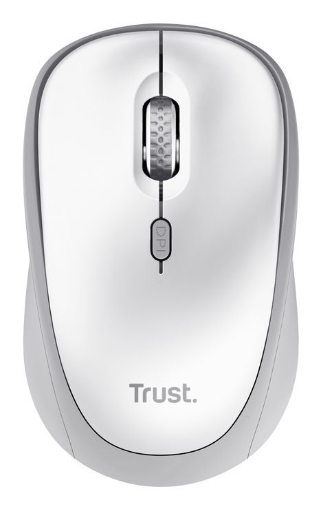 Trust Ody II Kit tastiera e mouse wireless silenziosi - Bianco IT [25466]