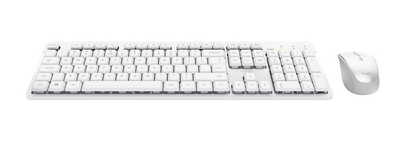 Trust Ody II tastiera Mouse incluso Casa/ufficio RF Wireless Italiano Bianco [25466]