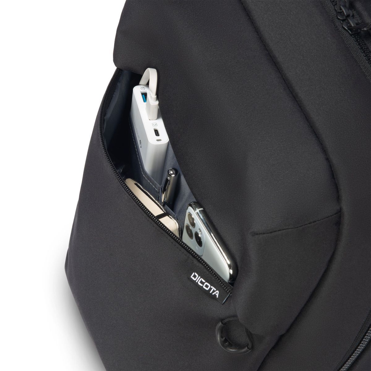 DICOTA D32115-RPET borsa per laptop 40,6 cm (16") Zaino Nero [D32115-RPET]