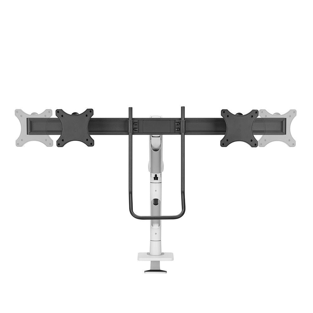 Neomounts DS75S-950WH2 Braccio per monitor 17-32" - molla a gas - Topfix - 180-stop [DS75S-950WH2]