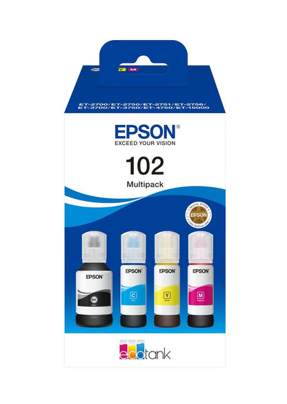 Epson 102 EcoTank 4-colour Multipack [C13T03R640]