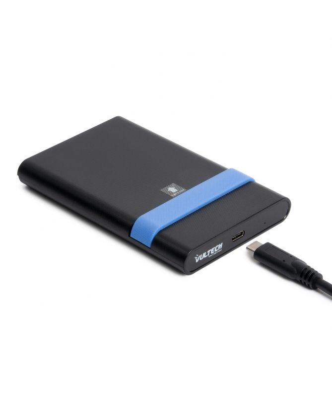 Vultech GS-15U3TC contenitore di unità di archiviazione Custodia per Disco Rigido (HDD) Nero, Blu 2.5" [GS-15U3TC]