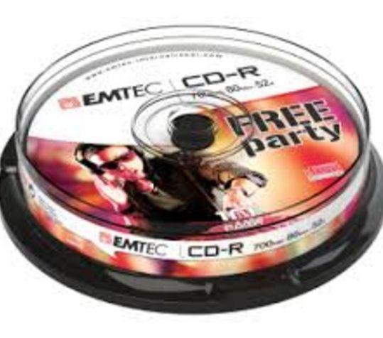 Emtec 52x, 10 pack CD-R 700 MB 10 pz [ECOC801052CB]