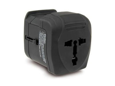 Hamlet Traver Adapter adattatore universale da viaggio per prese elettriche più caricatore usb [XPW2UTRAVEL]